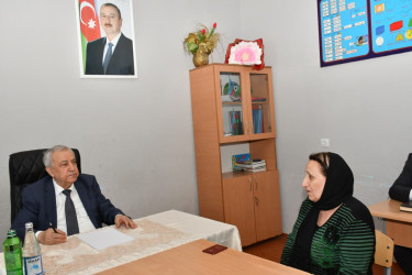 Qubadlı Rayon İcra Hakimiyyətinin başçısı rayon sakinləri ilə növbəti  səyyar qəbul keçirdi