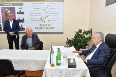 Qubadlı Rayon İcra Hakimiyyətinin  başçısı rayon sakinləri ilə növbəti  səyyar qəbul keçirdi