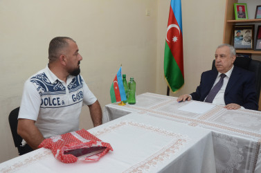 Qubadlı Rayon İcra Hakimiyyətinin  başçısı rayon sakinləri ilə növbəti  səyyar qəbul keçirdi