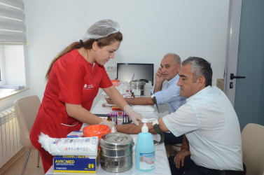 Qanvermə aksiyası keçirildi