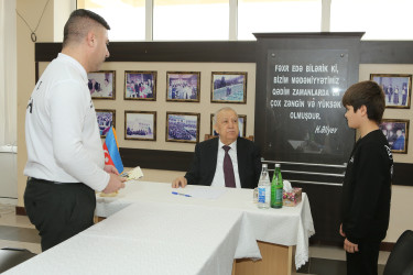 Qubadlı Rayon İcra Hakimiyyətinin  başçısı rayon sakinləri ilə növbəti  səyyar qəbul keçirdi.