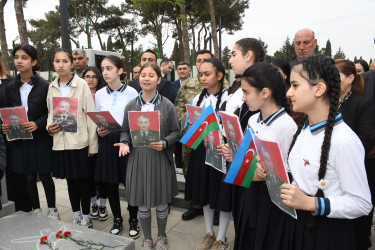 Azərbaycanın Milli Qəhrəmanı, Şəhid polkovnik Həmidov Şükür Nəriman oğlunun anım günü