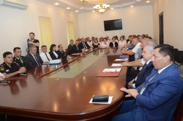 15 iyun Milli Qurtuluş Günü ilə əlaqədar“ Azərbaycanın taleyini dəyişən  zəfər tariximiz” mövzusunda tədbir keçirildi