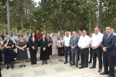 Şəhid Allahverdiyev Vüsal Tahir oğlunun doğum günü ilə əlaqədar  tədbir keçirildi