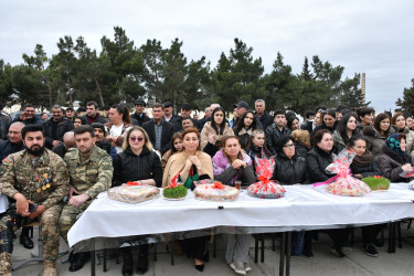 NOVRUZ BAYRAMI MÜNASİBƏTİ İLƏ TƏDBİR KEÇİRİLDİ