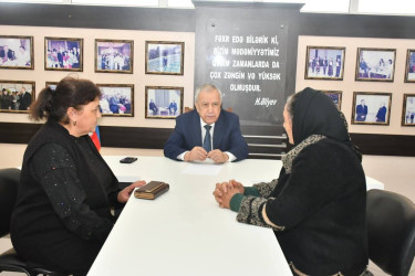 Qubadlı Rayon İcra Hakimiyyətinin  başçısı rayon sakinləri ilə növbəti  səyyar qəbul keçirdi
