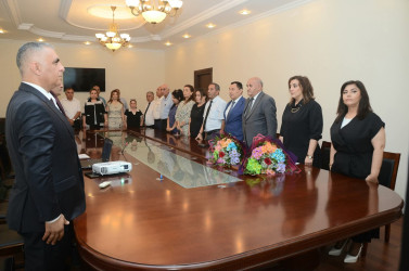 Milli mətbuatın yaranmasının 150 illik yibileyi münasibətilə tədbir keçirildi