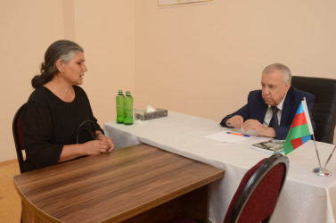 Qubadlı Rayon İcra Hakimiyyətinin  başçısı rayon sakinləri ilə növbəti  səyyar qəbul keçirdi