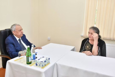 Qubadlı Rayon İcra Hakimiyyətinin  başçısı rayon sakinləri ilə növbəti  səyyar qəbul keçirdi