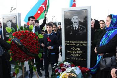 Vətən Müharibəsi Qəhrəmanı, şəhid  Polkovnik-leytenant Ağayev Vüqar  Əhməd oğlunun anım günü