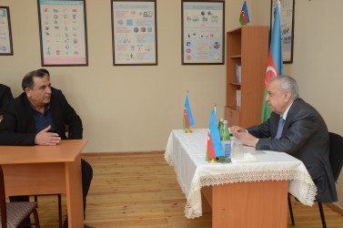 Qubadlı Rayon İcra Hakimiyyətinin  başçısı rayon sakinləri ilə növbəti  səyyar qəbul keçirdi.