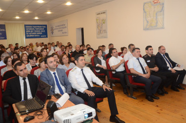 “26 iyun – Narkomaniyaya və Narkobiznesə qarşı  Beynəlxalq Mübarizə Günü” ilə bağlı tədbir keçirildi