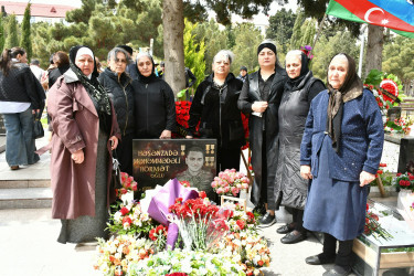 Şəhid Həsənzadə Məhəmmədəli  Hörmət oğlunun doğum günü ilə  əlaqədar tədbir keçirildi