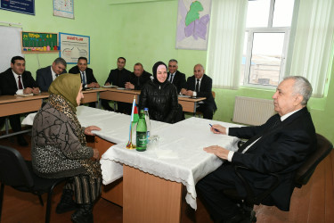 Qubadlı Rayon İcra Hakimiyyətinin  başçısı rayon sakinləri ilə növbəti  səyyar qəbul keçirdi.