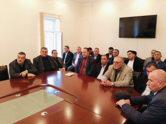 “İnsan hüquqları, məişət zorakılığı və erkən nikah hallarının  qarşısının alınması, insan alverinə qarşı mübarizə” mövzusunda  maarifləndirici tədbir keçirildi