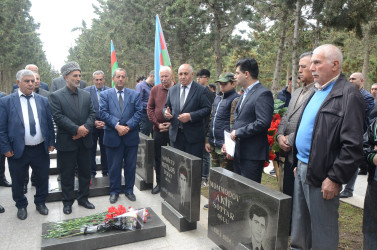 Şəhid Sədiyev Mətləb İfrat oğlunun 50 illik yubileyi münasibətilə tədbiri keçirildi