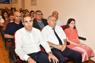 “26 iyun – Narkomaniyaya və Narkobiznesə qarşı Beynəlxalq Mübarizə Günü” ilə bağlı tədbir keçirildi