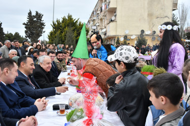 NOVRUZ BAYRAMI MÜNASİBƏTİ İLƏ TƏDBİR KEÇİRİLDİ