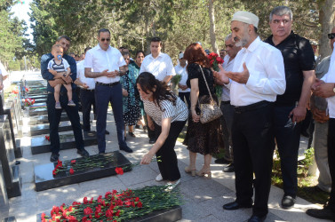 Şəhid Süleymanov Nəhmət Kamal oğlunun anım günü