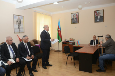 Qubadlı Rayon İcra Hakimiyyətinin  başçısı rayon sakinləri ilə növbəti  səyyar qəbul keçirdi.
