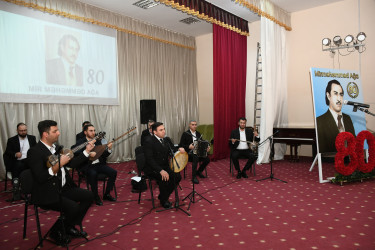 Həkim , Xeyriyyəçi, Şair mərhum  Seyid Mir Məhəmməd Mir Sədi  oğlunun 80 illik yubileyi qeyd olundu.