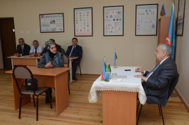 Qubadlı Rayon İcra Hakimiyyətinin  başçısı rayon sakinləri ilə növbəti  səyyar qəbul keçirdi.