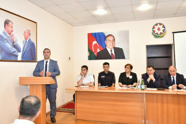 “26 iyun – Narkomaniyaya və Narkobiznesə qarşı Beynəlxalq Mübarizə Günü” ilə bağlı tədbir keçirildi