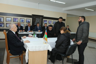 Qubadlı Rayon İcra Hakimiyyətinin  başçısı rayon sakinləri ilə növbəti  səyyar qəbul keçirdi.