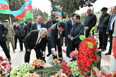Şəhid Həsənzadə Məhəmmədəli  Hörmət oğlunun doğum günü ilə  əlaqədar tədbir keçirildi