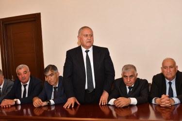 Əməkdar müəllim Çingiz Salmanov və Tərəqqi medallı Yeganə İmanovanın 70 illik yubileyi münasibətilə tədbir keçirildi.