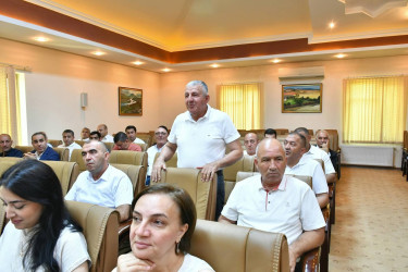 Qubadlı Rayon İcra Hakimiyyətində  23 iyun – Dövlət Qulluqçularının  Peşə bayramı qeyd olundu