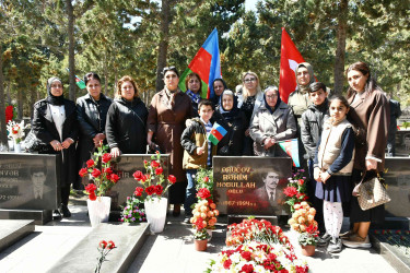 Şəhid Orucov Rəhim Həbibullah oğlunun  anım günü ilə əlaqədar məzarı ziyarət olundu