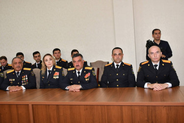 AZƏRBAYCAN POLİSİNİN YARANMASININ 108-Cİ İL DÖNÜMÜ MÜNASİBƏTİLƏ TƏDBİR KEÇİRİLDİ