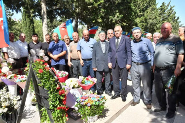 Şəhid jurnalist Abışov Sirac Abış  oğlunun doğum günü qeyd olundu