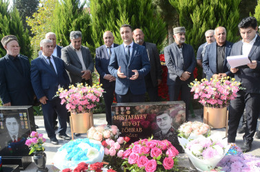 Şəhid Mustafayev Rüfət Zöhrab oğlunun  anım günü qeyd olundu