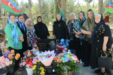 ŞƏHİD RƏHİMLİ ORXAN ELXAN OĞLUNUN DOĞUM  GÜNÜ MÜNASİBƏTİLƏ TƏDBİR KEÇİRİLDİ