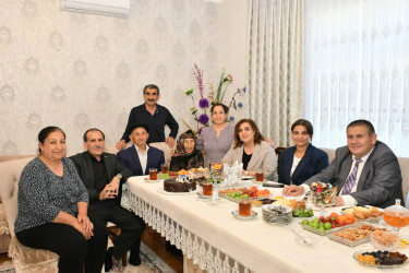 Beynəlxalq Ailə günü  münasibətilə ən uzun ömürlü  ailələrə ziyarətimiz davam edir