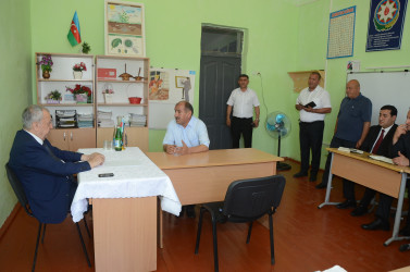 Qubadlı Rayon İcra Hakimiyyətinin başçısı rayon sakinləri ilə növbəti səyyar qəbul keçirdi