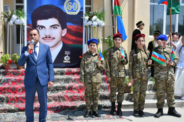 Şəhid Məmmədov İsa İsgəndər  oğlunun 60 illik yubileyi ilə əlaqədar  tədbir keçirildi