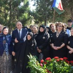 Şəhid Abbasov Zamin Xaqani oğlunun anım günü