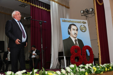 Həkim , Xeyriyyəçi, Şair mərhum  Seyid Mir Məhəmməd Mir Sədi  oğlunun 80 illik yubileyi qeyd olundu.