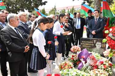 Şəhid Həsənzadə Məhəmmədəli  Hörmət oğlunun doğum günü ilə  əlaqədar tədbir keçirildi