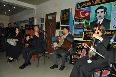 Şəhid Mehdiyev Bəhmən Mehdi   oğlunun 65 illik yubileyi qeyd olundu