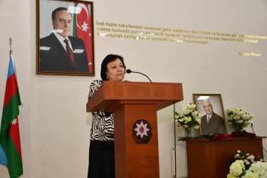 Əməkdar müəllim, "Şərəf nişanı" ordenli İsfəndiyar Haqverdi oğlu İbrahimovun xatirəsinə həsr olunmuş tədbir keçirildi