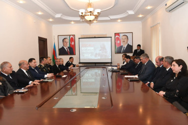 “XOCALI FACİƏSİ ”NİN 34-CÜ İLDÖNÜMÜ  İLƏ ƏLAQƏDAR TƏDBİR KEÇİRİLDİ.