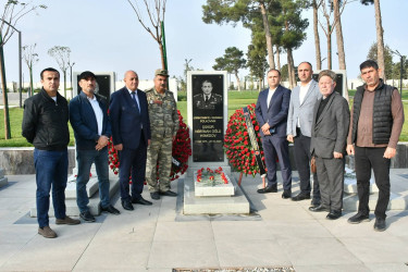 Azərbaycanın Milli Qəhrəmanı,  polkovnik Şükür Həmidovun anım  günü qeyd olunub