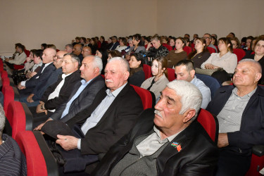 Yunan-Roma güləşi üzrə Əməkdar məşqiçi, SSRİ və Azərbaycan çempionu Bahadur Aslan oğlu Həziyevin 100 illik yubileyi ilə əlaqədar tədbir keçirildi