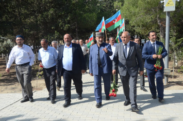 Şəhid Abışov Sirac Abış oğlunun doğum günü