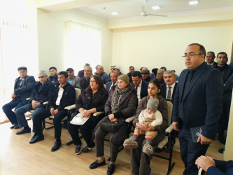 Qubadlı Rayon İcra Hakimiyyətinin  başçısı rayon sakinləri ilə növbəti  səyyar qəbul keçirdi