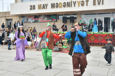 NOVRUZ BAYRAMI MÜNASİBƏTİ İLƏ TƏDBİR KEÇİRİLDİ